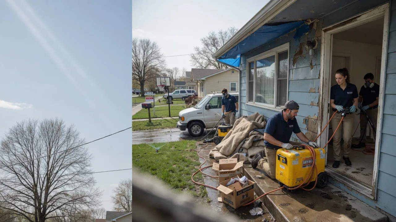 Basement Flood Cleanup in Portal, ND near me